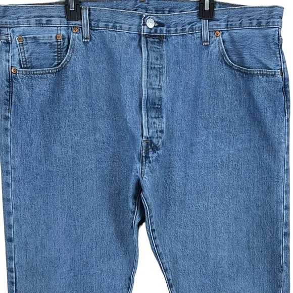 Levi’s Men’s 501 XX Button-Fly Medium Wash Jeans Size 44 - 30 - Picture 3 of 11